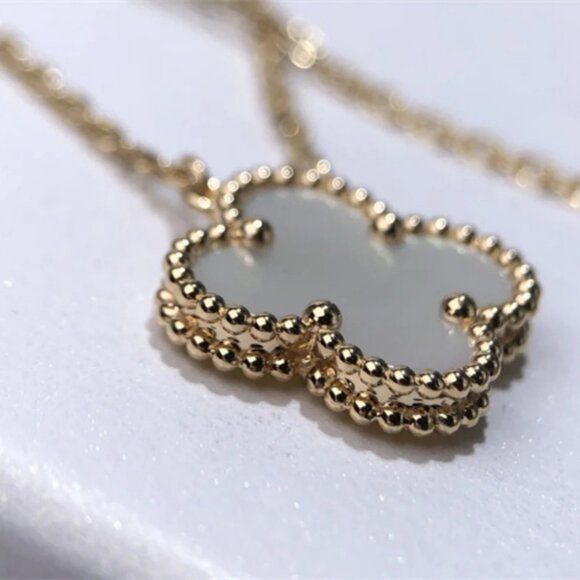 ✅Van Cleef & Arpels 18K gold mother-of-pearl necklace - Picture 6 of 6